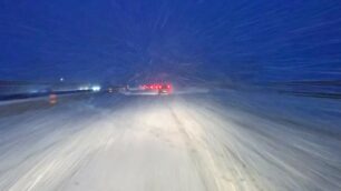 Seregno - La neve sull'Appennino emiliano