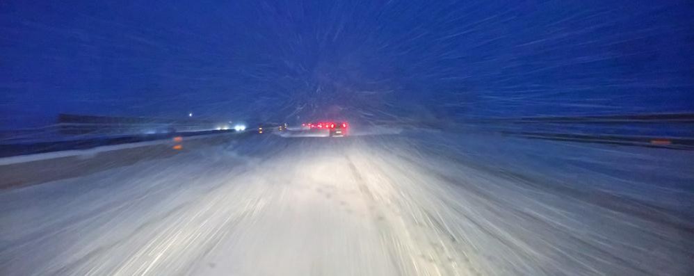 Seregno - La neve sull'Appennino emiliano