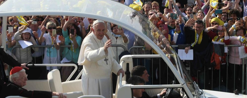 Monza Messa Papa Francesco