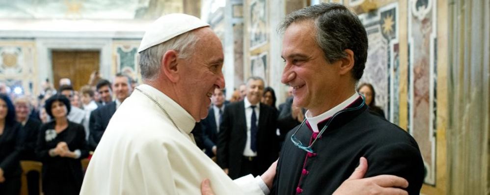 Papa Francesco e Monsignor Dario Viganò