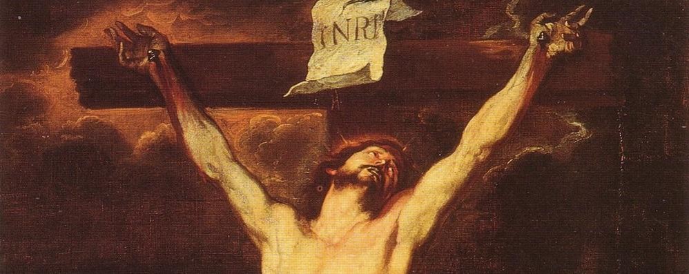 Arte, particolare di Cristo in croce di Antoon Van Dyck: in arrivo a Monza per una mostra in programma a Pasqua