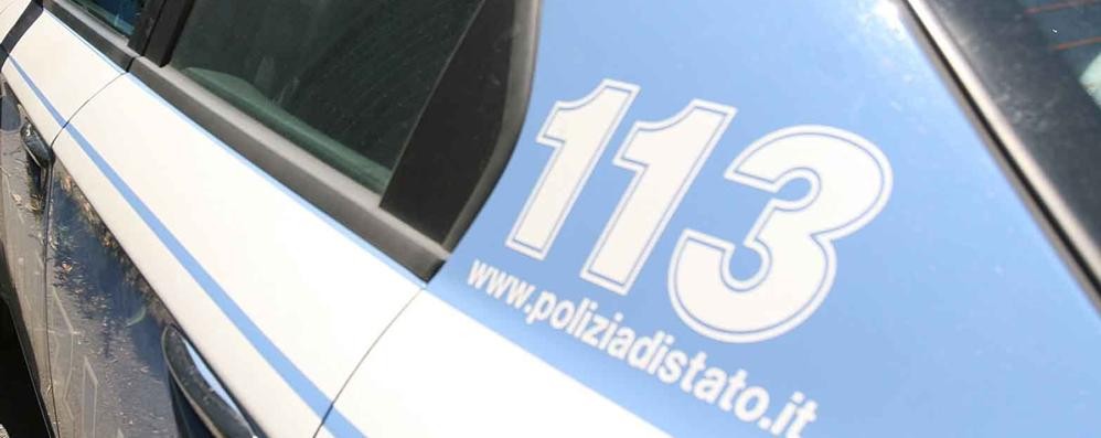 Un’auto della polizia