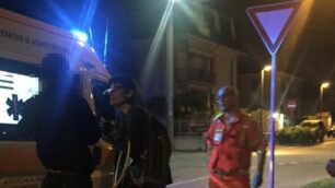 Arcore soccorsi ragazzina piazza Pertini