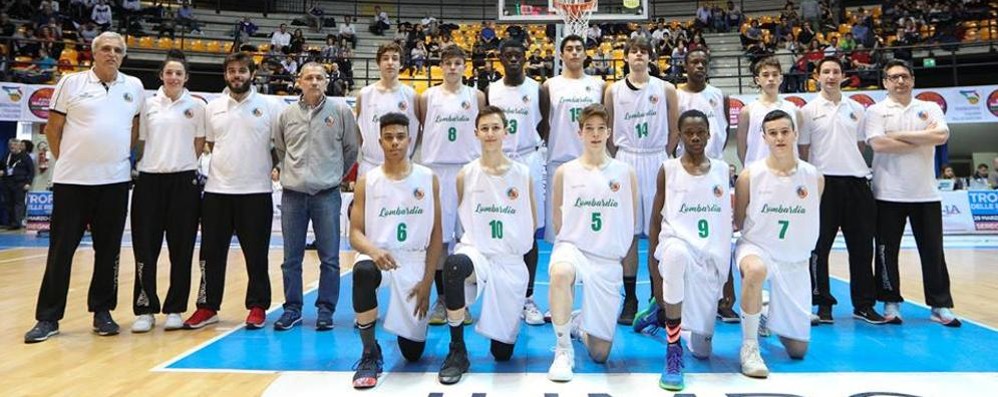 Basket, Trofeo delle Regioni finale al PalaBancoDesio: Team Lombardia maschile