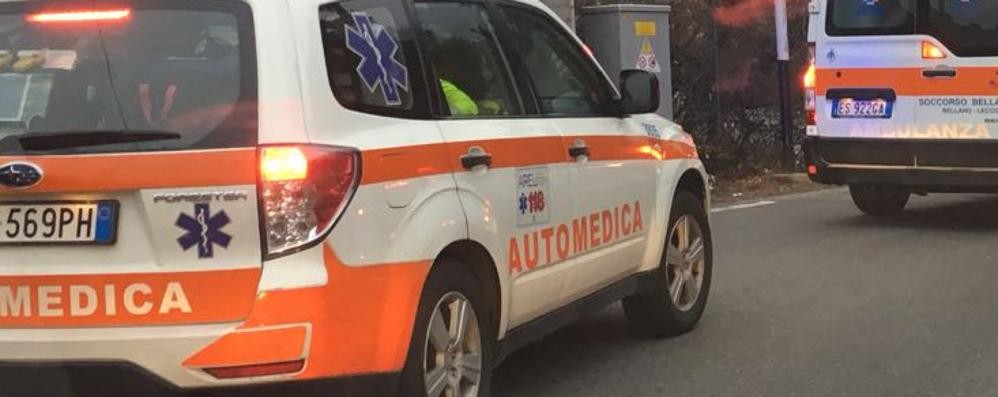 Sul posto sono giunte un’automedica e due ambulanze