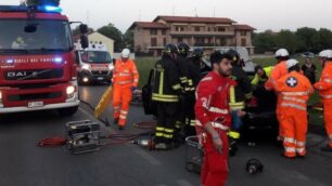 Seregno, incidente stradale domenica via Colzani