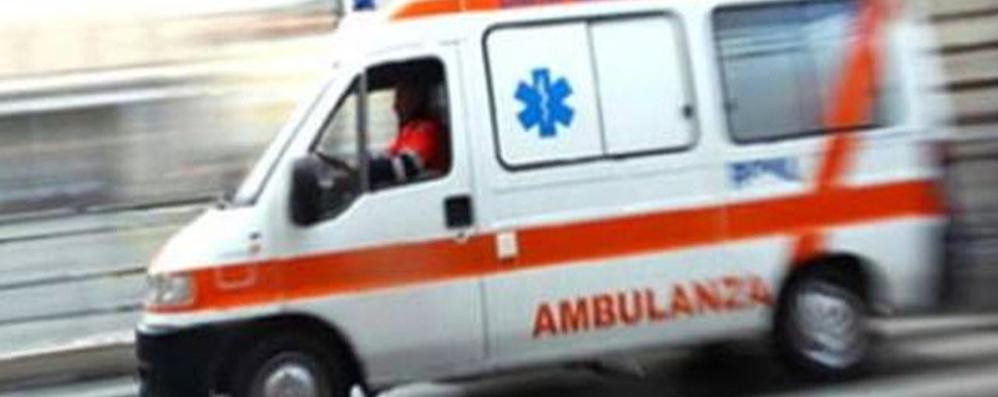 Un’ambulanza del 118