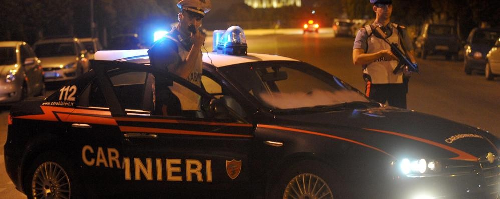 Una pattuglia dei carabinieri