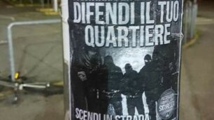 I manifesti di Forza Nuova a Monza