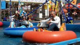 Il luna park della festa di Santa Valeria