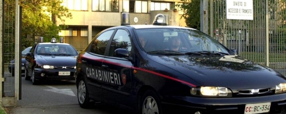 La caserma dei carabinieri di Seregno