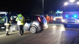 L’incidente tra Arosio e GiussanoFoto Edoardo Terraneo