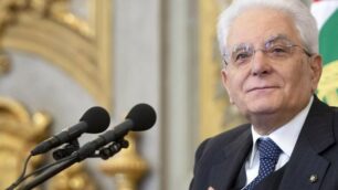 Il presidente della Repubblica Sergio Mattarella