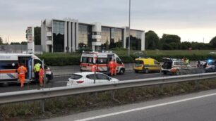 Statale 36: incidente Valassina dir sud tratto Seregno martedì 15 maggio
