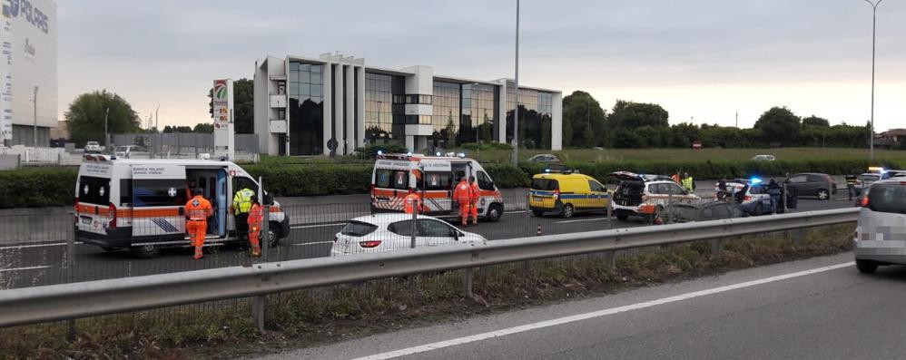 Statale 36: incidente Valassina dir sud tratto Seregno martedì 15 maggio