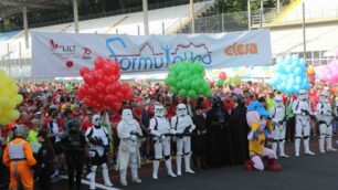 La Formula 1 della Lilt in marcia all’autodromo di Monza: tra maglie rosse e Star Wars
