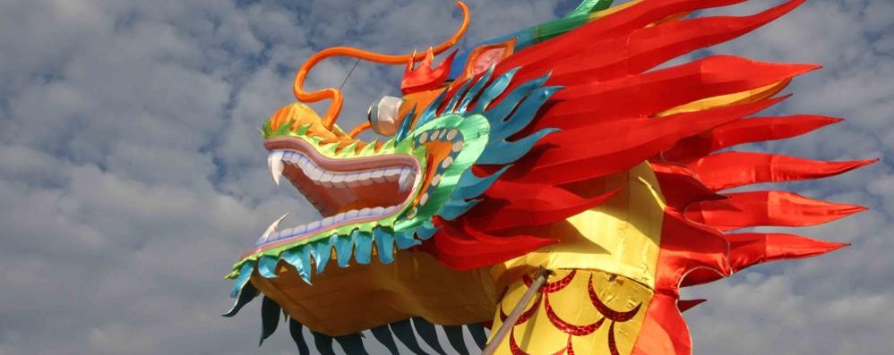 Monza Festival delle lanterne cinesi provenienti dalla regione dello Jiazhou