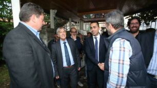 Monza: Di Maio (M5S) a casa di Sergio Bramini