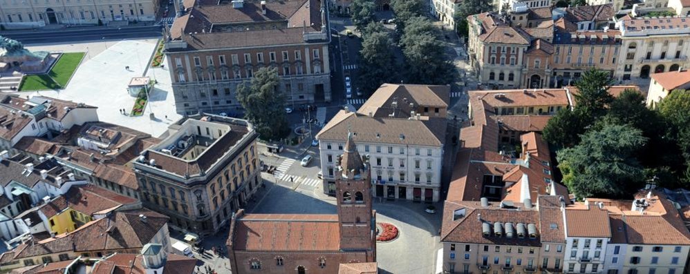 Il centro di Monza