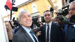 radaelli Monza Sergio Bramini con Luigi Di Maio