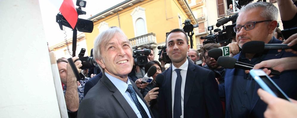 radaelli Monza Sergio Bramini con Luigi Di Maio