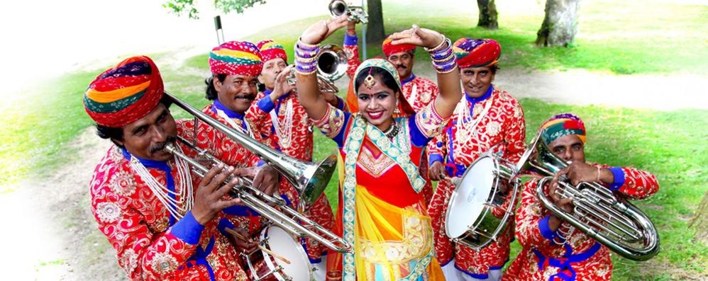 La Jaipur Maharaja brass band che guiderà la Monza Parade