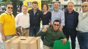 Gazebo Lega a Nova Milanese
