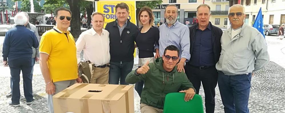 Gazebo Lega a Nova Milanese