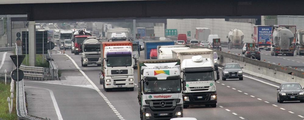 Traffico in autostrada