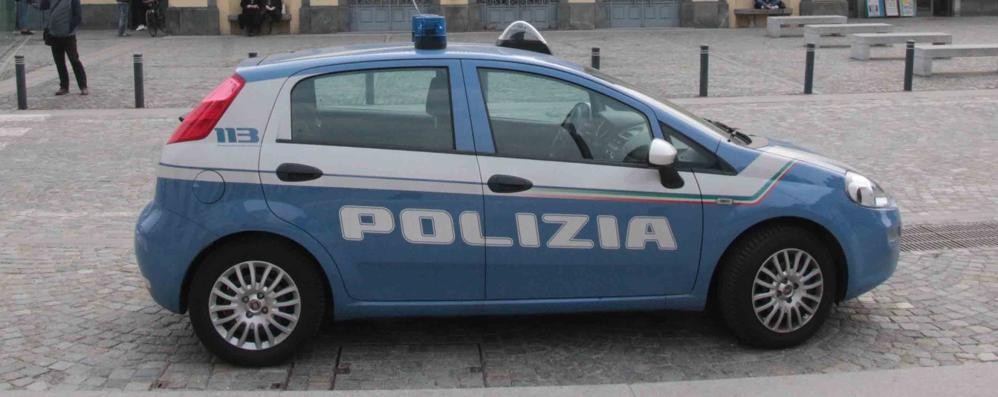 Un’auto della polizia