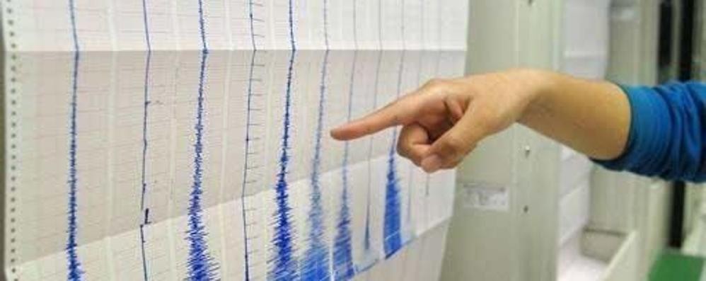 Scosse di terremoto registrate dall'Ingv