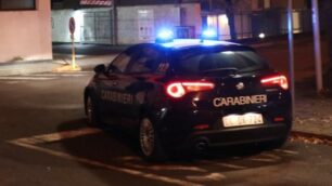 Una pattuglia dei carabinieri