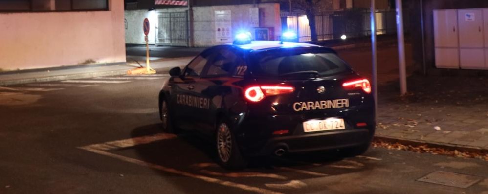 Una pattuglia dei carabinieri