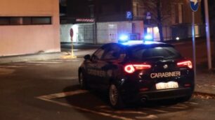 Una pattuglia dei carabinieri