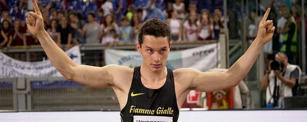 Atletica: Filippo Tortu Golden Gala 2018 - Foto Fidal su facebook