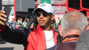 Lewis Hamilton a Monza lo scorso settembre