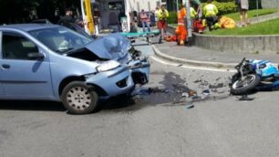 L’incidente di GiussanoFoto Edoardo Terraneo