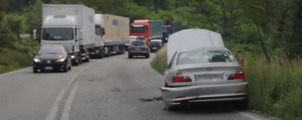 Incidente Novedratese traffico Giussano