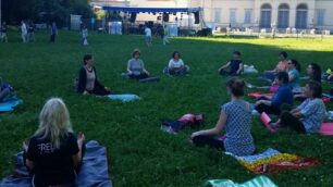 yoga al parco