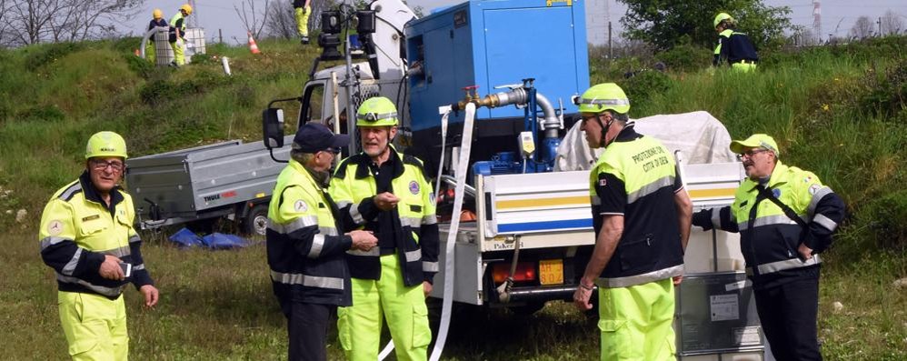 BOVISIO ESERCITAZIONE PROTEZIONE CIVILE