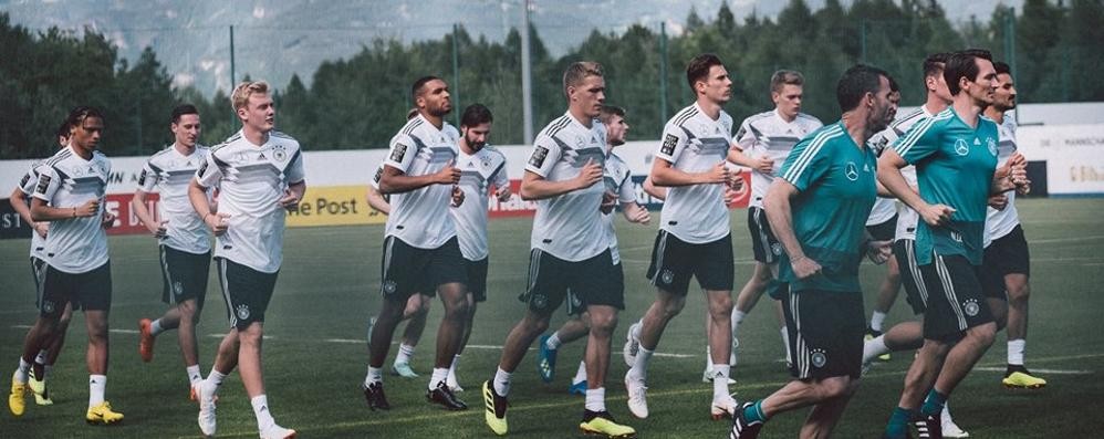 Calcio, Fifa 2018: la Germania - foto dalla pagina facebook Germany football team