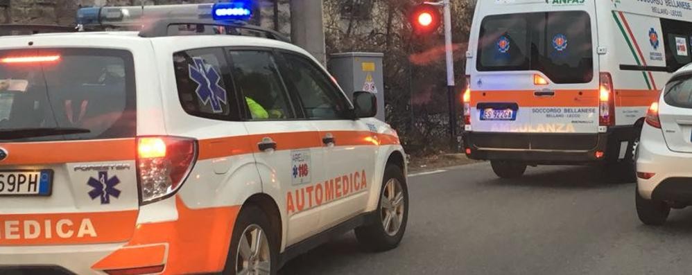 Sul posto a Monza un’automedica e un’ambulanza - foto d’archivio
