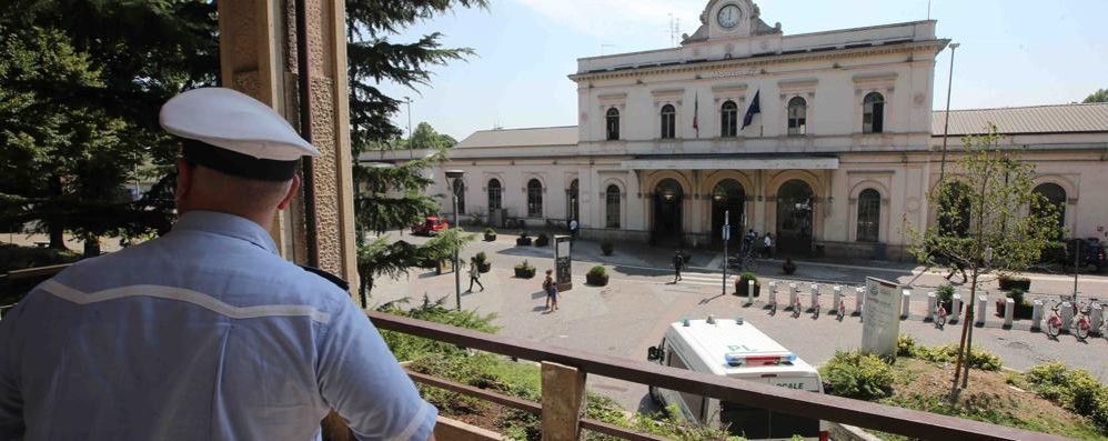 La zona della stazione di Monza