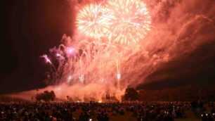 Monza: le foto dei fuochi di San Giovanni 2018