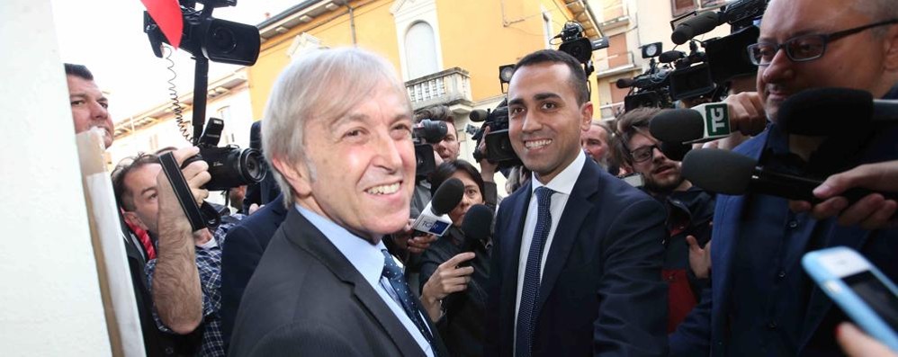 Sergio Bramini e Luigi Di Maio