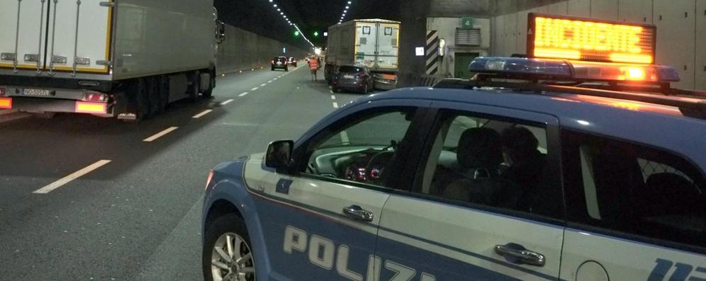 Il tunnel di viale Lombardia a Monza