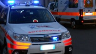 Soccorsi nella notte in Brianza