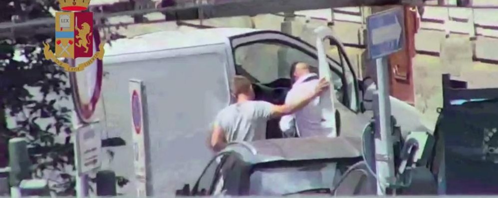 Un video realizzato dalla polizia durante le indagini