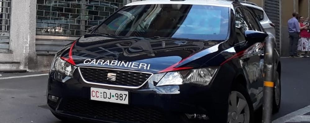 Una pattuglia dei carabinieri