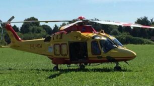 Un elisoccorso in azione